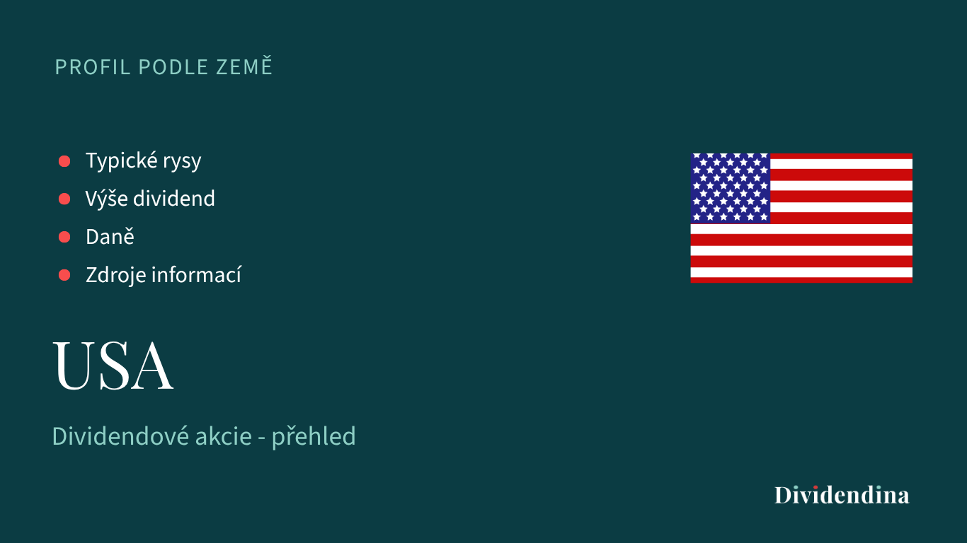 USA: dividendové akcie