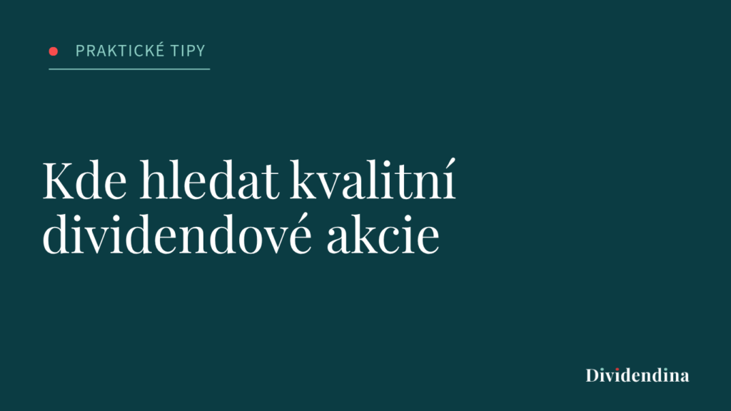 dividendové akcie