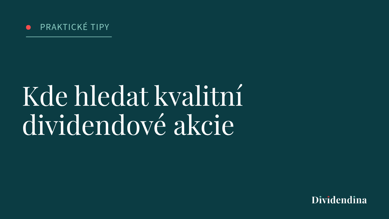 dividendové akcie